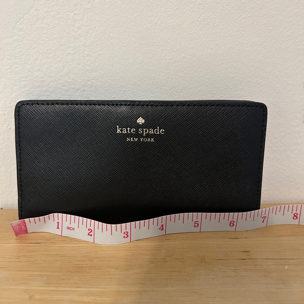 Kate Spade Black Tote Bag with Minimalist Design. Wallet included. - Picture 11 of 13